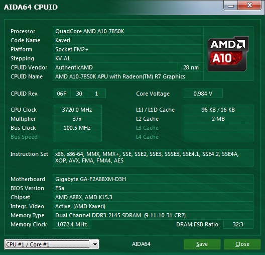 AIDA64 Extreme 2