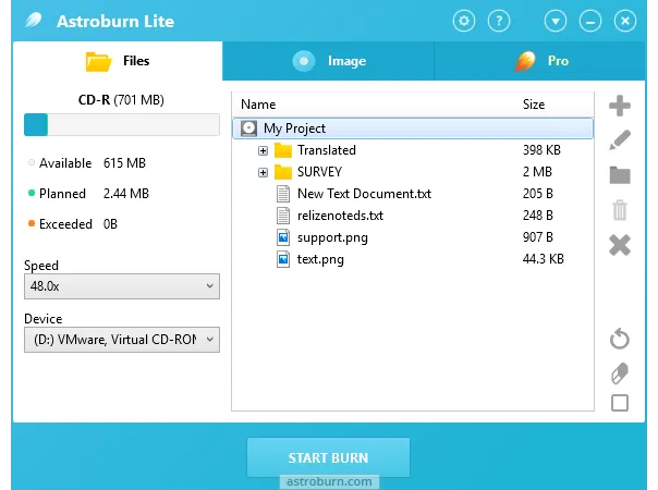 Astroburn Lite 1