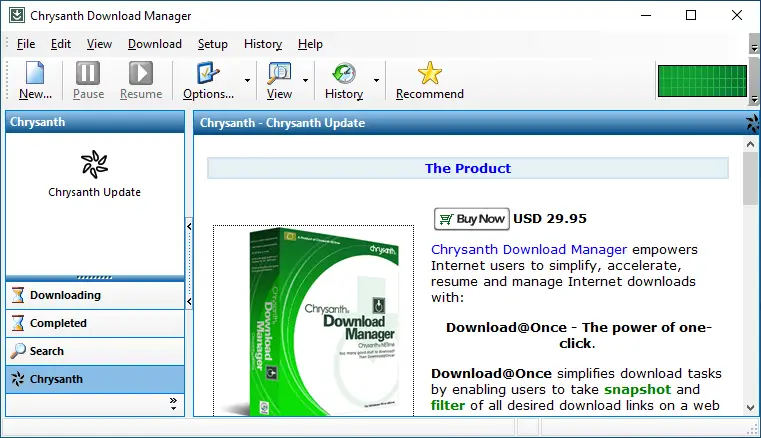 Chrysanth Download Manager 1