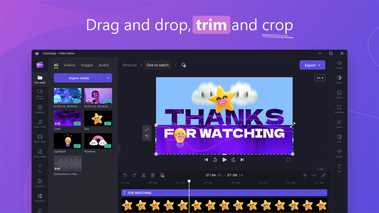 Clipchamp 2