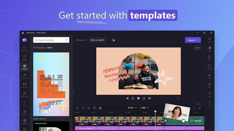 Clipchamp 3