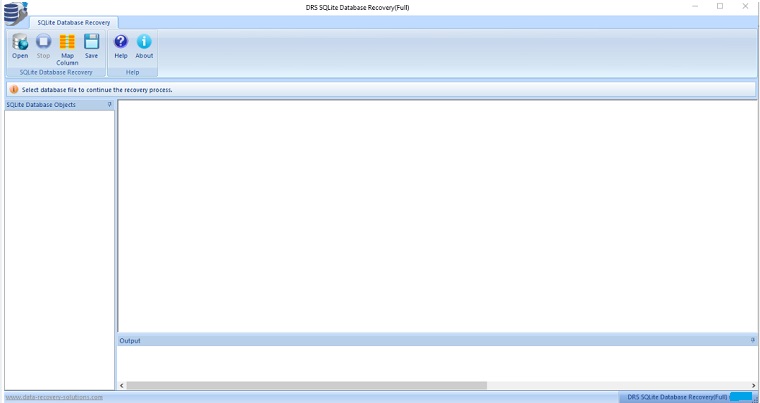 DRS SQLite Database Recovery Tool 1