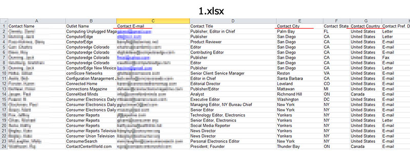 Excel Column Extractor 2