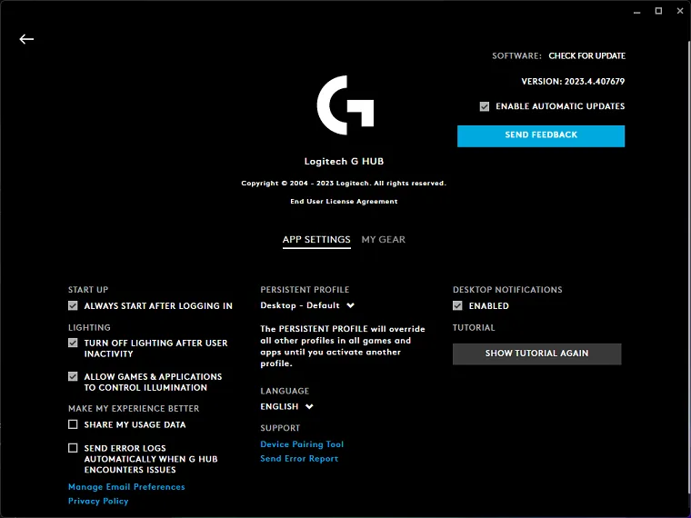 Logitech G HUB 3
