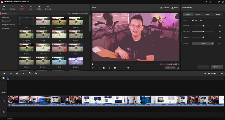 MiniTool MovieMaker 2