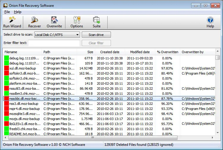 Orion File Recovery 1