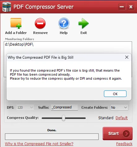 PDF Compressor Server 3