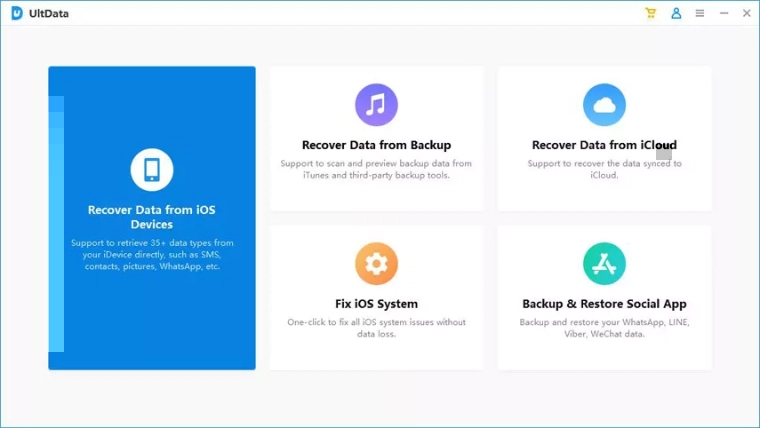 Tenorshare UltData iPhone Data Recovery 1