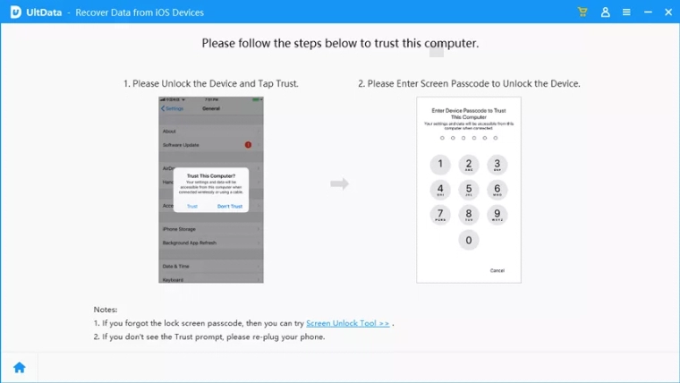 Tenorshare UltData iPhone Data Recovery 3