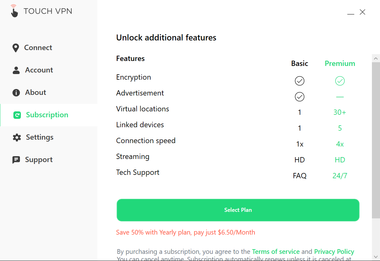 Touch VPN 2