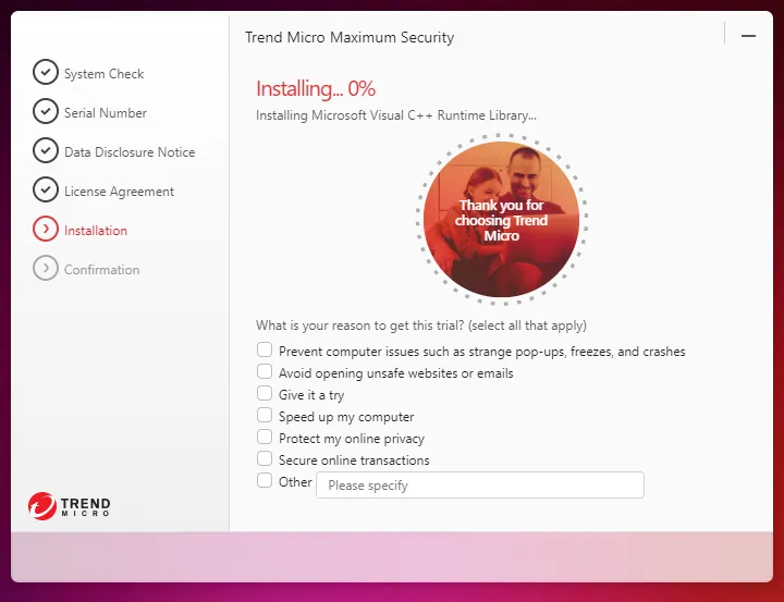 Trend Micro Maximum Security 1