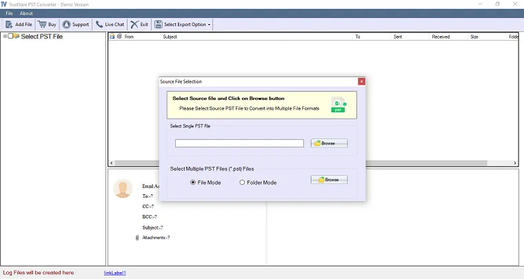 TrustVare PST Converter 1