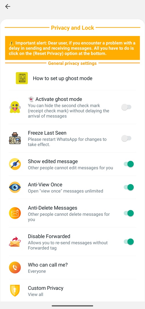 Gold WhatsApp 4