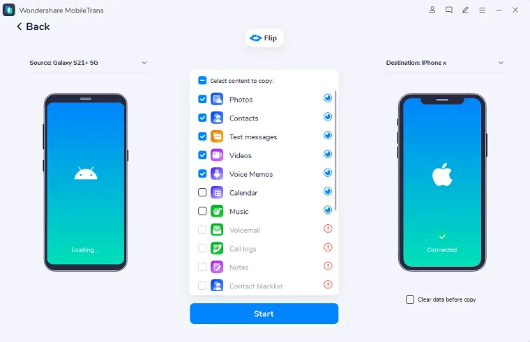 Wondershare MobileTrans 3