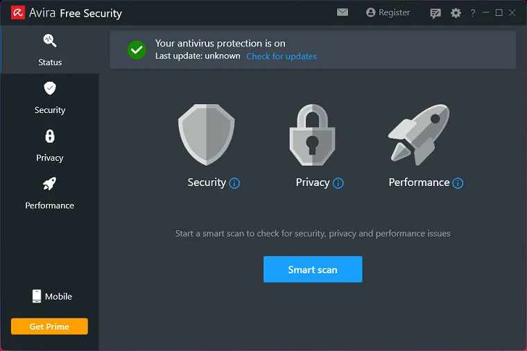 Avira Free Security 1