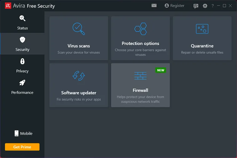 Avira Free Security 2