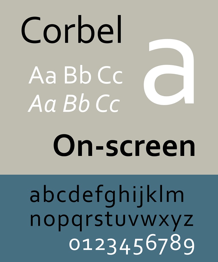 Download corbel font