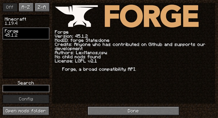 Minecraft Forge 2