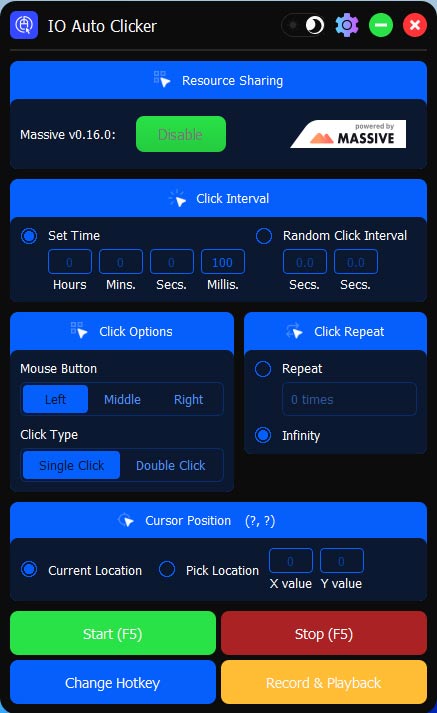 IO Auto Clicker 1