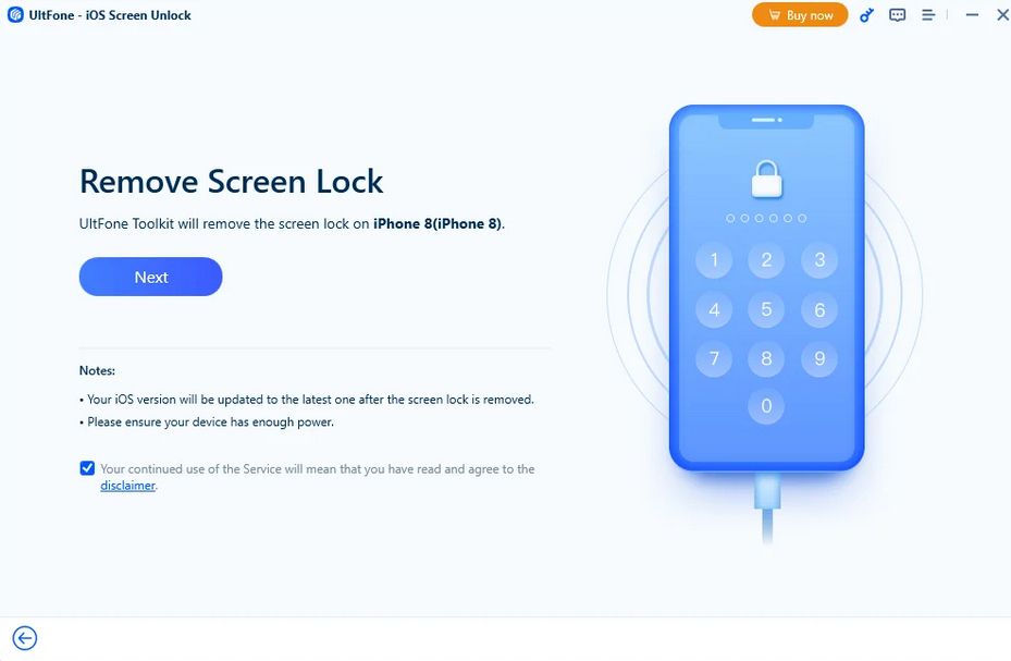 UltFone Toolkit – iOS Screen Unlock 3