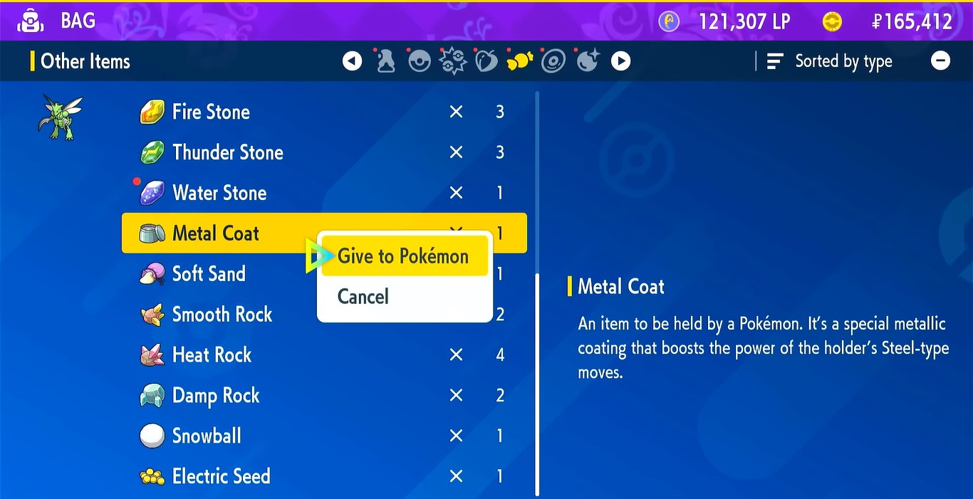 How to Get Metal Coat Item in Pokemon Scarlet and Violet