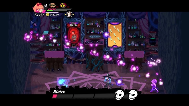 fighting blaire